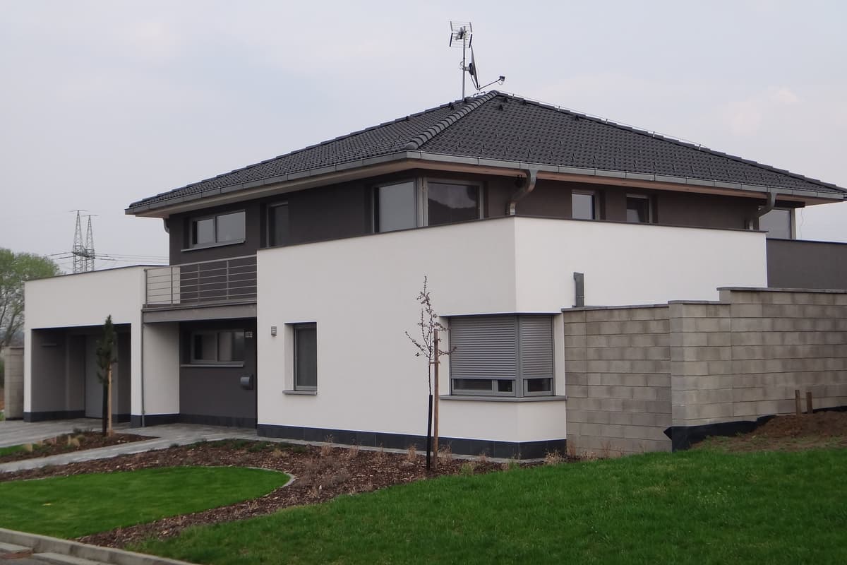 Moderní dvoupodlažní rodinný dům