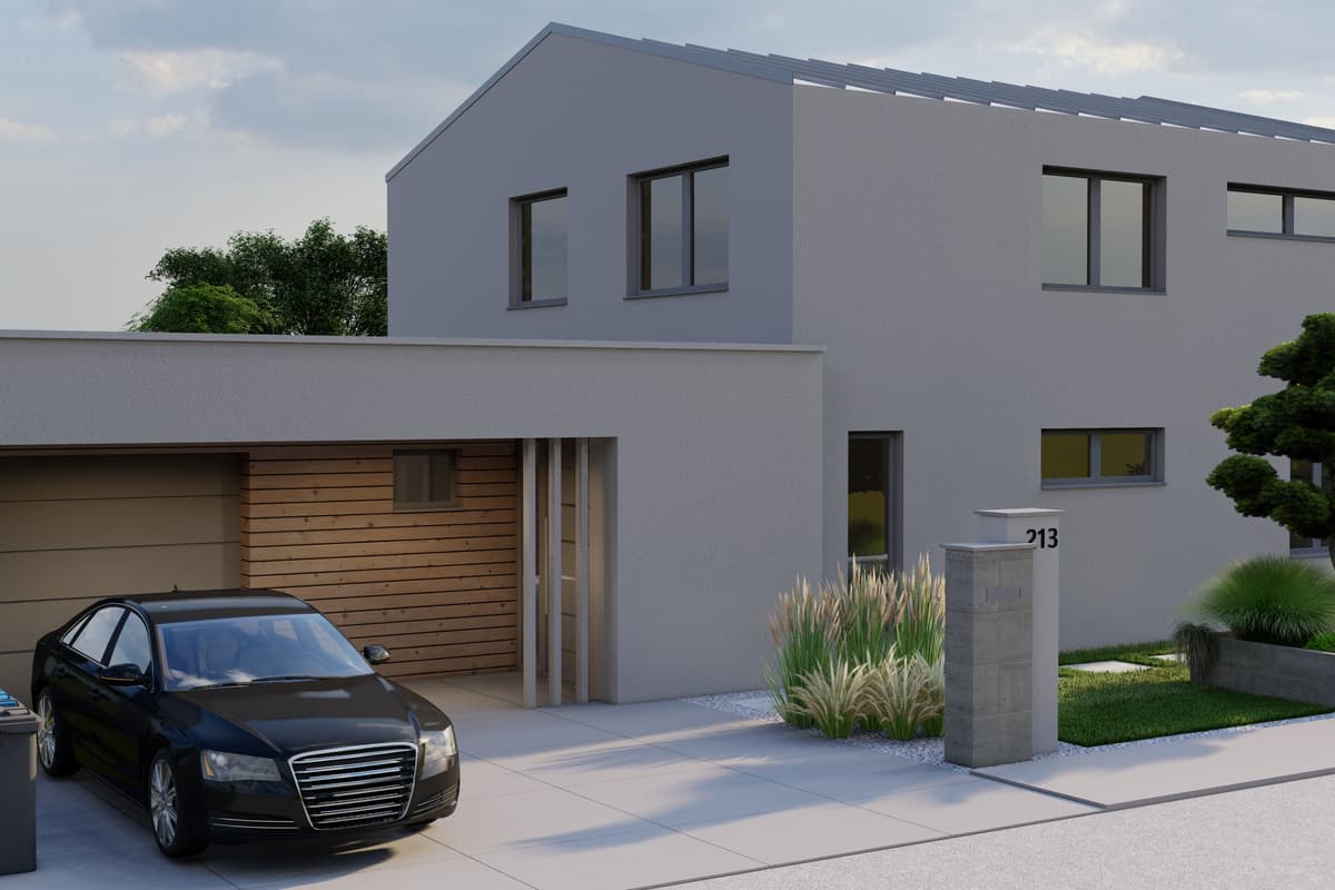 Moderní rodinný dům s garáží
