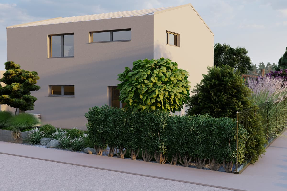 Moderní rodinný dům se zahradou