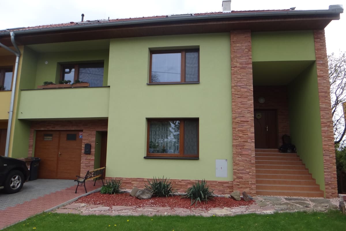 Rekonstrukce fasády rodinného domu