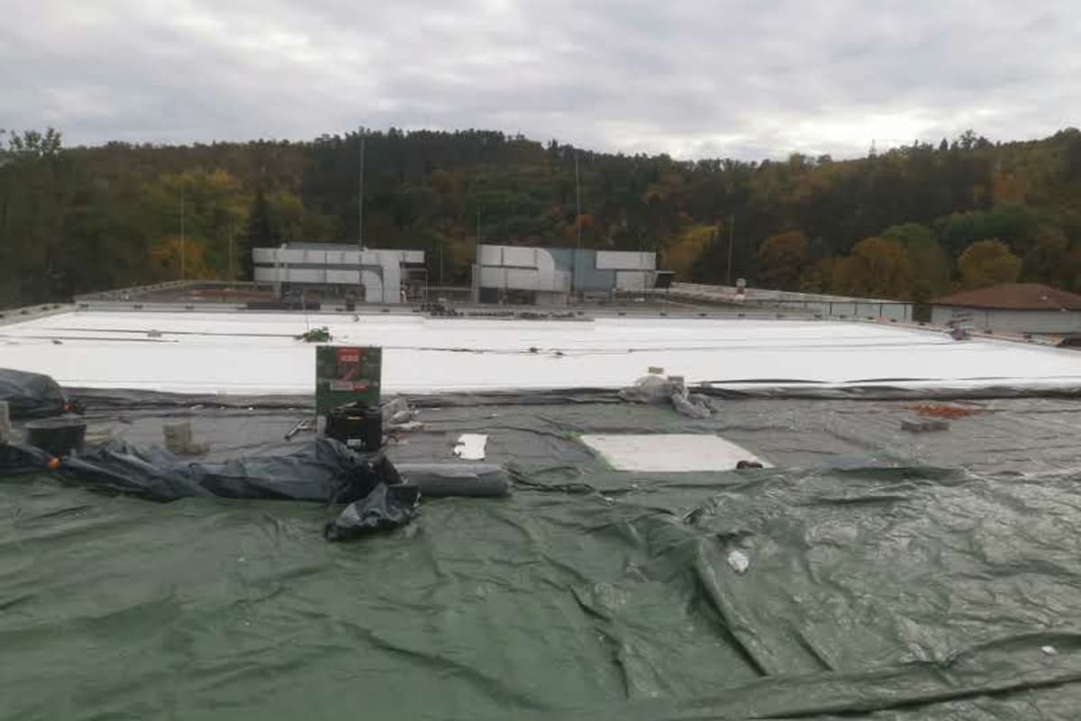 Plochá střecha – izolace