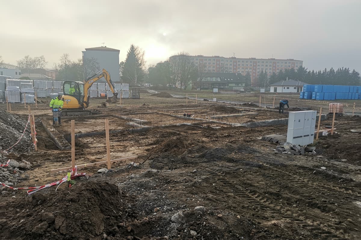 Výkopy a základy stavby